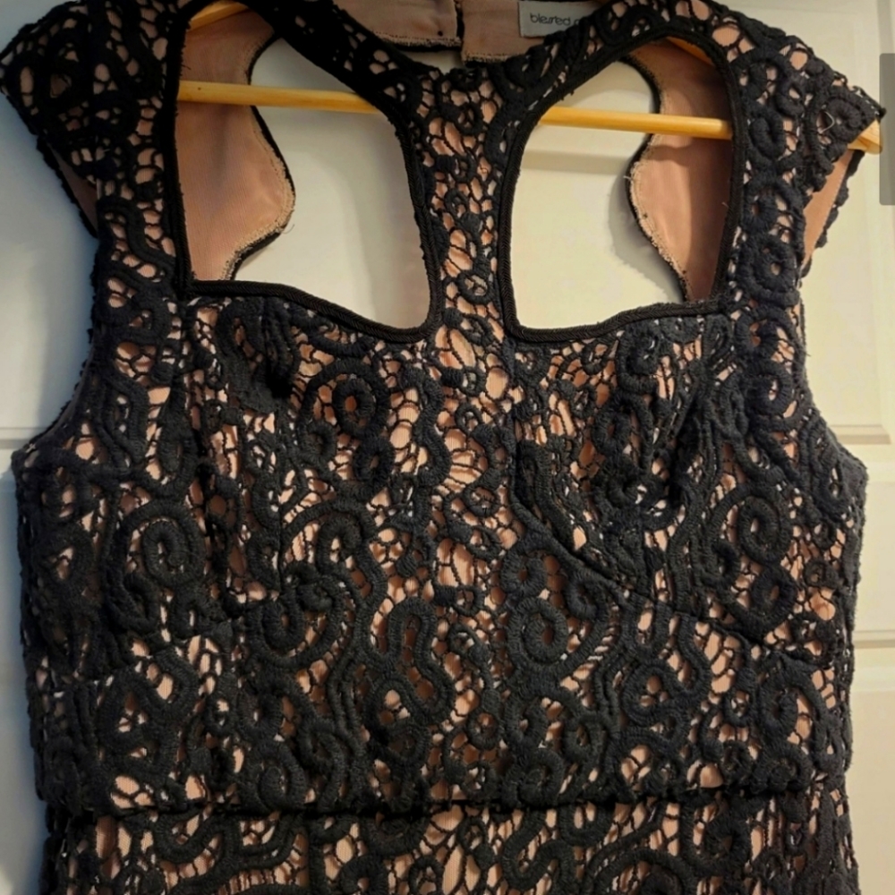 Black Lace Party dress